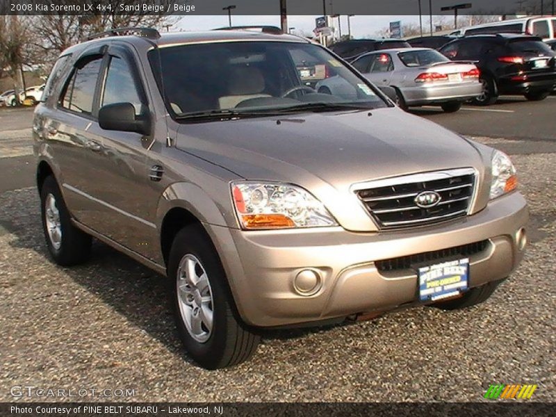 Sand Beige / Beige 2008 Kia Sorento LX 4x4