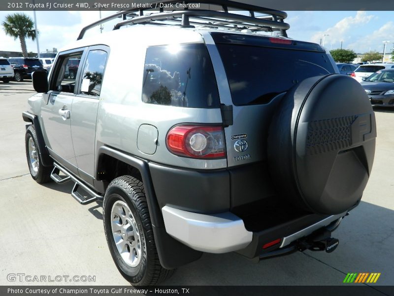 Silver Fresco Metallic / Dark Charcoal 2012 Toyota FJ Cruiser 4WD