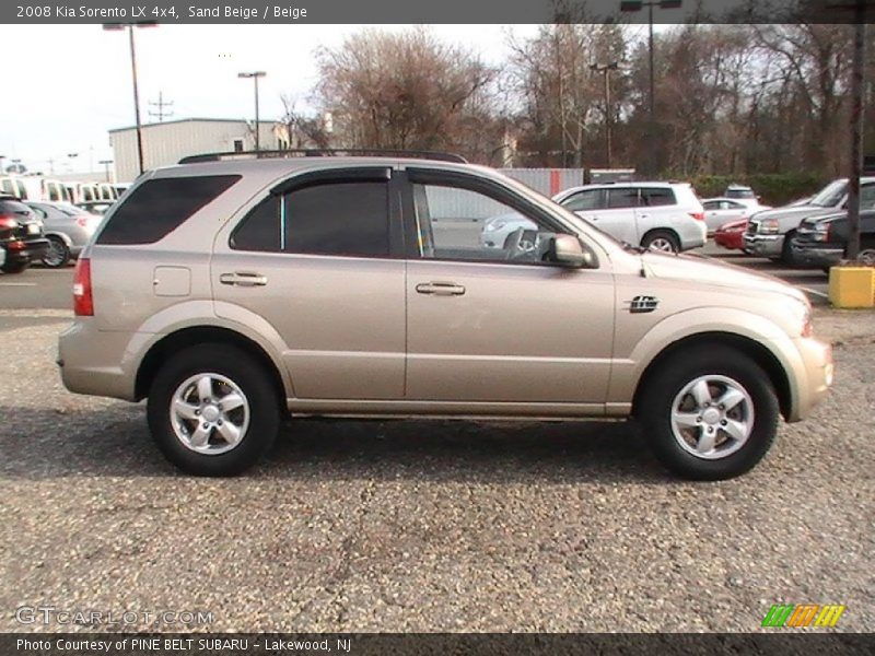 Sand Beige / Beige 2008 Kia Sorento LX 4x4