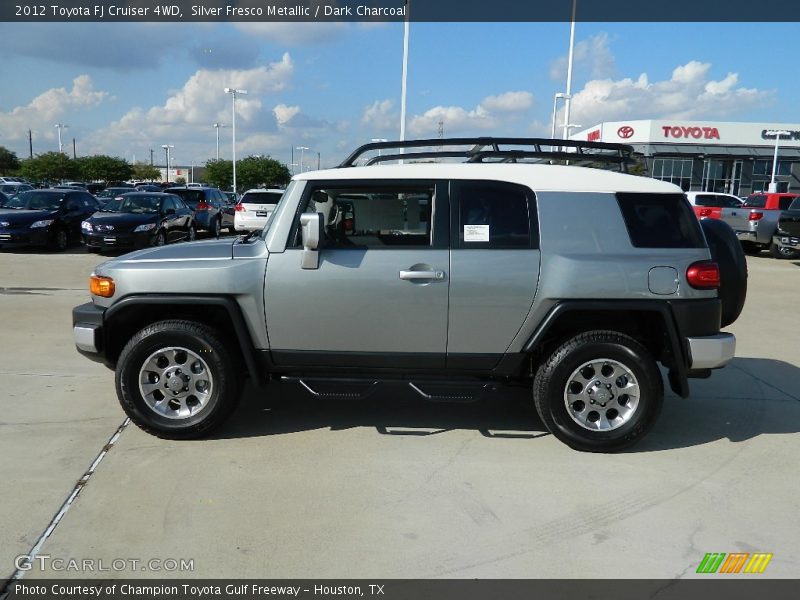 Silver Fresco Metallic / Dark Charcoal 2012 Toyota FJ Cruiser 4WD