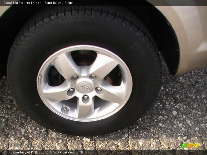 Sand Beige / Beige 2008 Kia Sorento LX 4x4