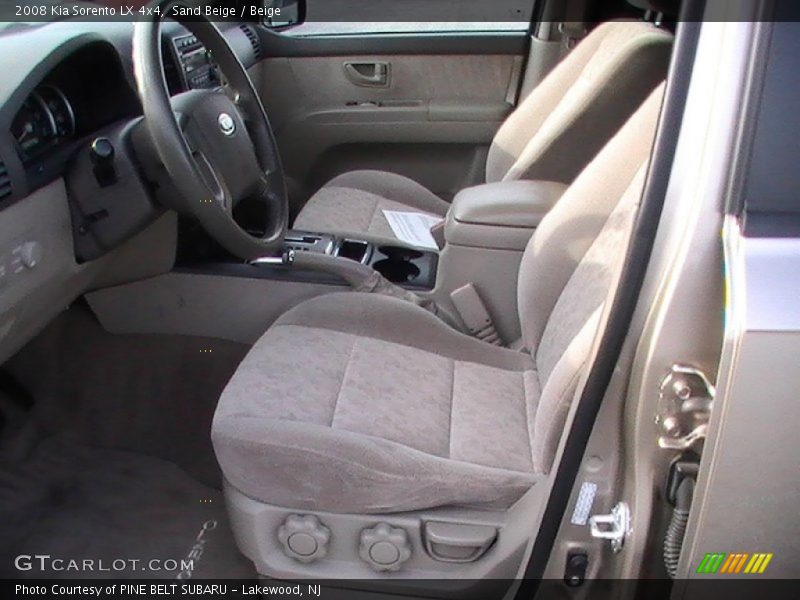 Sand Beige / Beige 2008 Kia Sorento LX 4x4