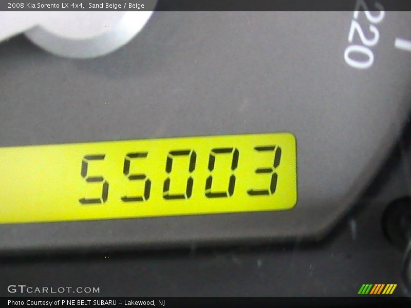 Sand Beige / Beige 2008 Kia Sorento LX 4x4