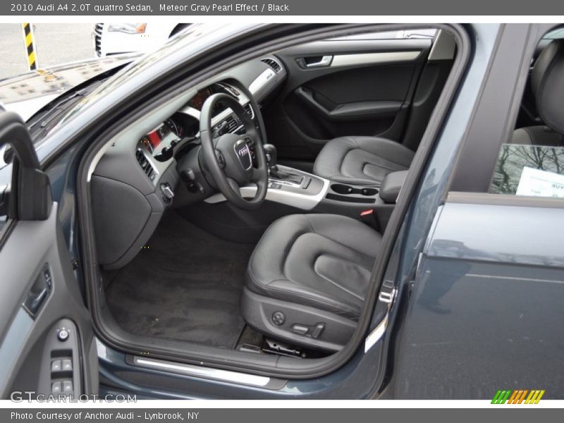  2010 A4 2.0T quattro Sedan Black Interior