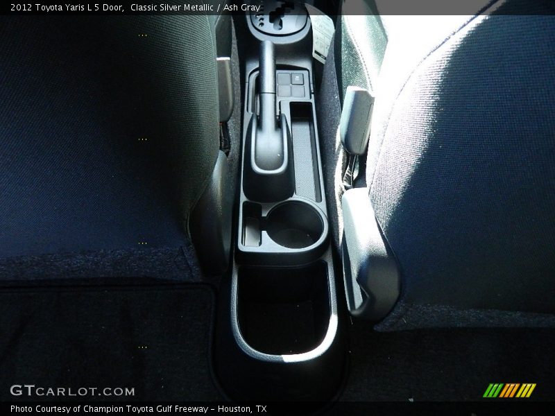 Classic Silver Metallic / Ash Gray 2012 Toyota Yaris L 5 Door