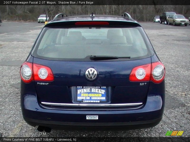 Shadow Blue / Pure Beige 2007 Volkswagen Passat 2.0T Wagon