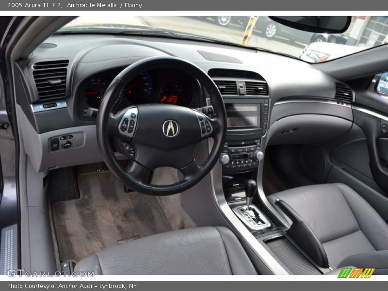 Anthracite Metallic / Ebony 2005 Acura TL 3.2