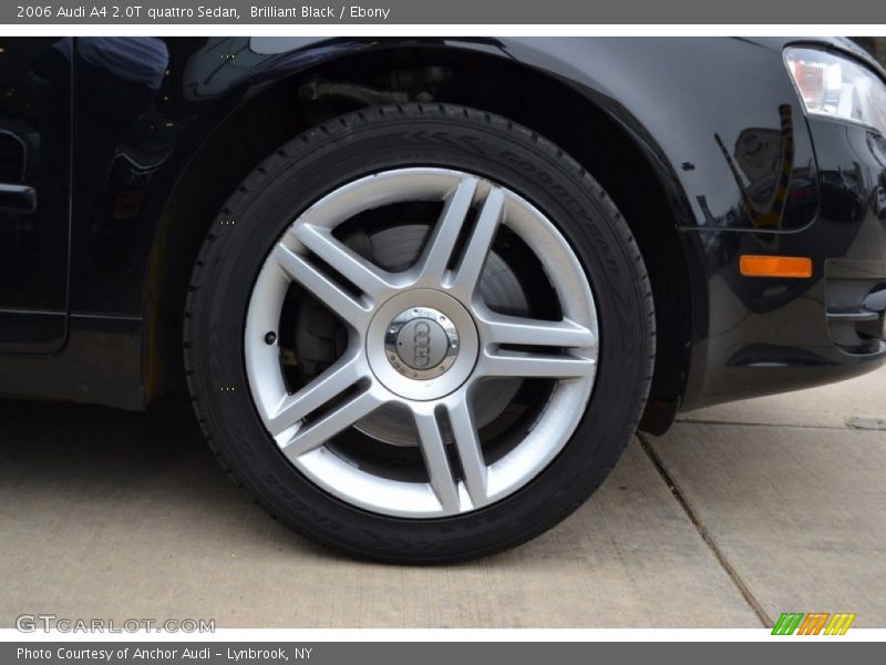 Brilliant Black / Ebony 2006 Audi A4 2.0T quattro Sedan