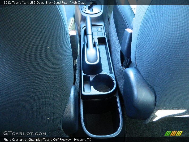 Black Sand Pearl / Ash Gray 2012 Toyota Yaris LE 5 Door