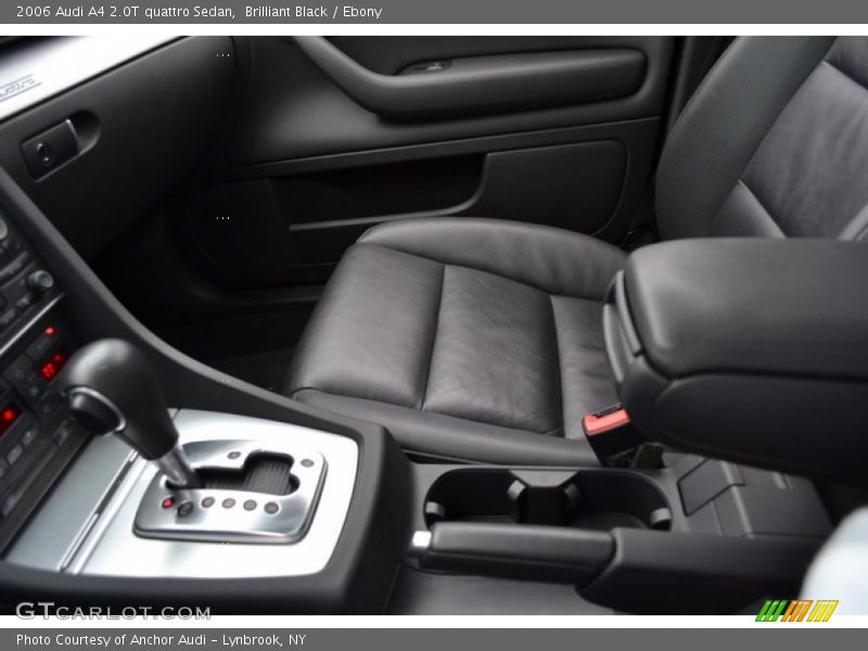 Brilliant Black / Ebony 2006 Audi A4 2.0T quattro Sedan