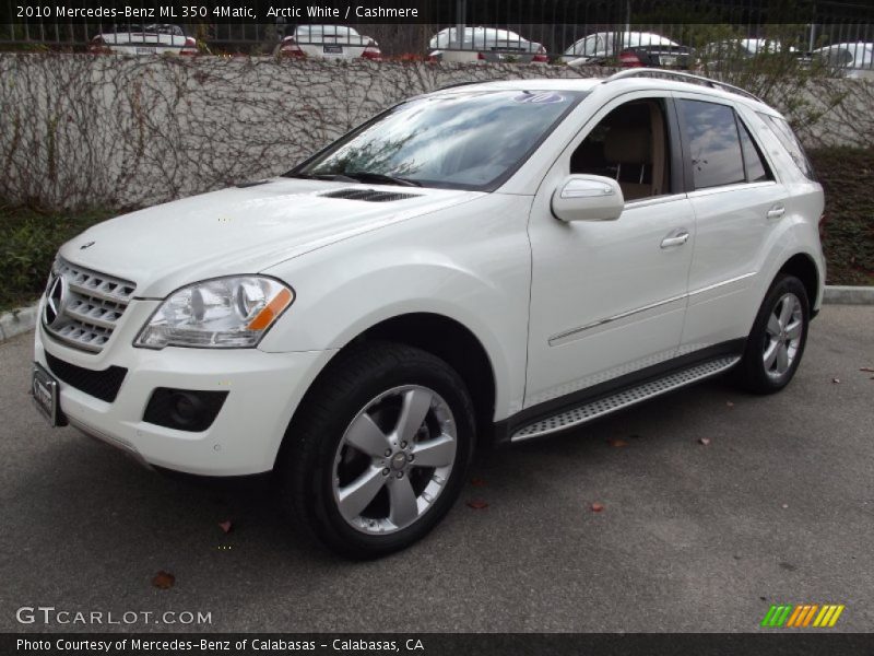 Arctic White / Cashmere 2010 Mercedes-Benz ML 350 4Matic