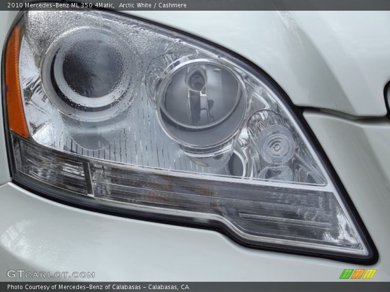 Arctic White / Cashmere 2010 Mercedes-Benz ML 350 4Matic