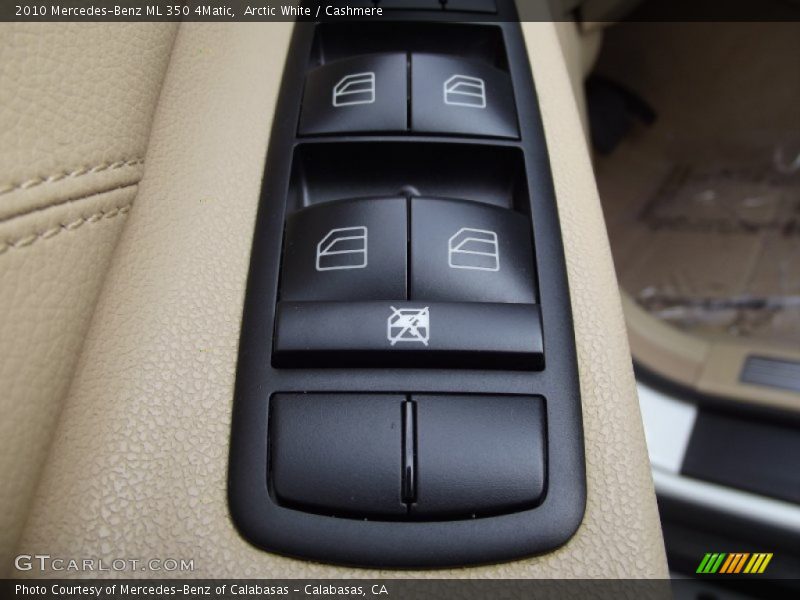 Arctic White / Cashmere 2010 Mercedes-Benz ML 350 4Matic