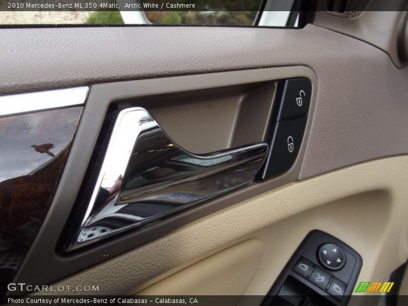 Arctic White / Cashmere 2010 Mercedes-Benz ML 350 4Matic