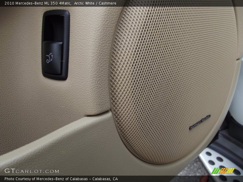 Arctic White / Cashmere 2010 Mercedes-Benz ML 350 4Matic