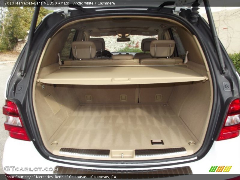 Arctic White / Cashmere 2010 Mercedes-Benz ML 350 4Matic