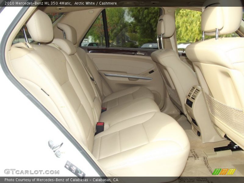 Arctic White / Cashmere 2010 Mercedes-Benz ML 350 4Matic