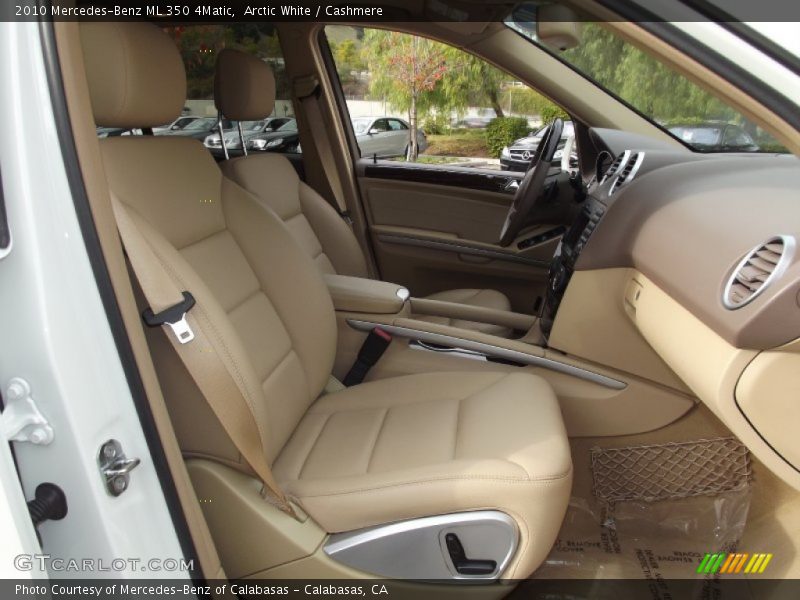 Arctic White / Cashmere 2010 Mercedes-Benz ML 350 4Matic