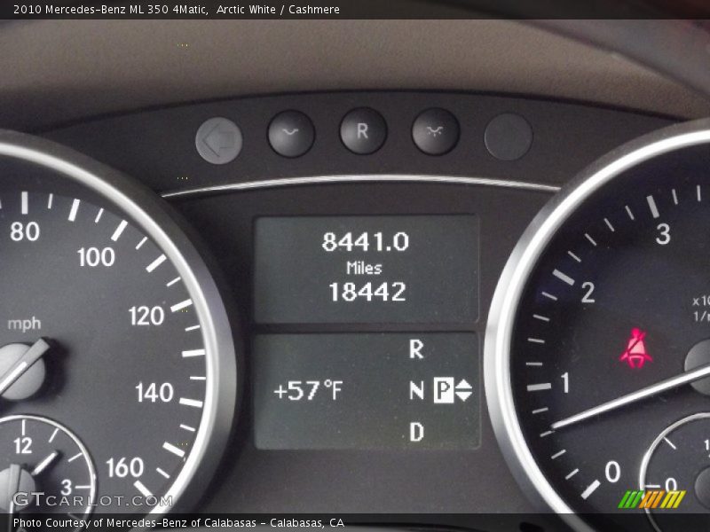 Arctic White / Cashmere 2010 Mercedes-Benz ML 350 4Matic