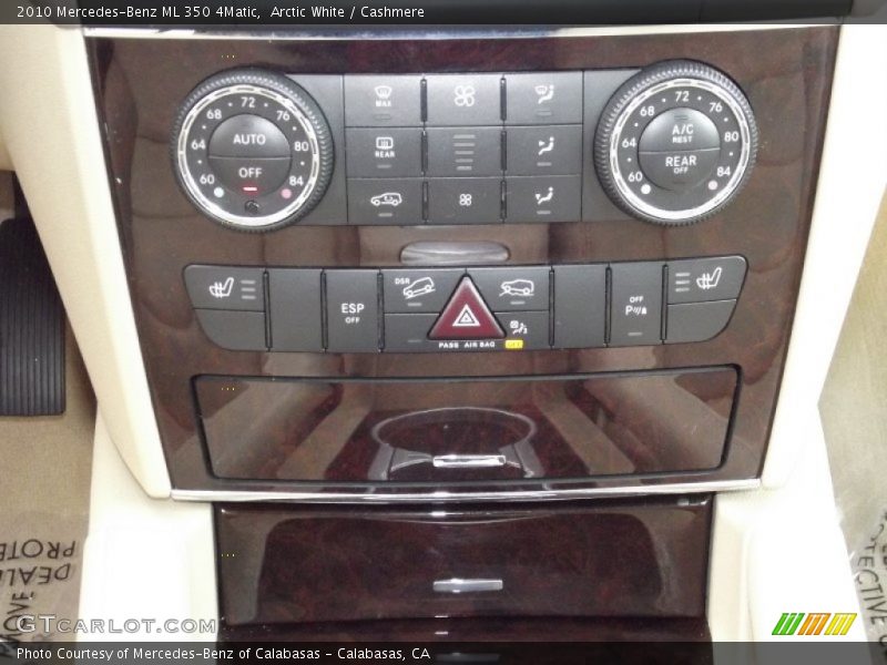 Arctic White / Cashmere 2010 Mercedes-Benz ML 350 4Matic