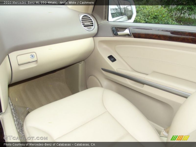 Arctic White / Cashmere 2010 Mercedes-Benz ML 350 4Matic