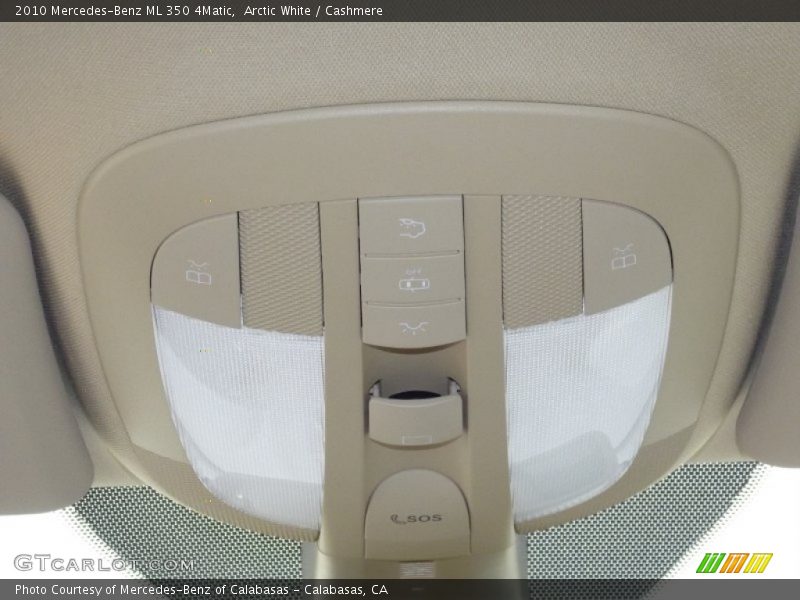 Arctic White / Cashmere 2010 Mercedes-Benz ML 350 4Matic