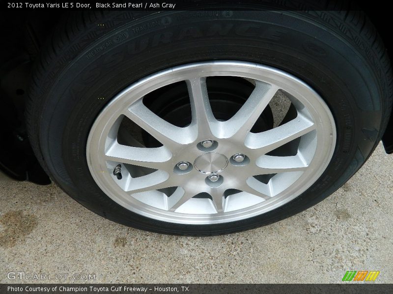  2012 Yaris LE 5 Door Wheel