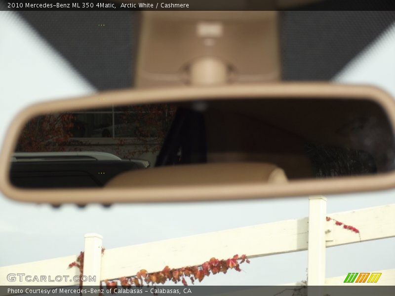 Arctic White / Cashmere 2010 Mercedes-Benz ML 350 4Matic