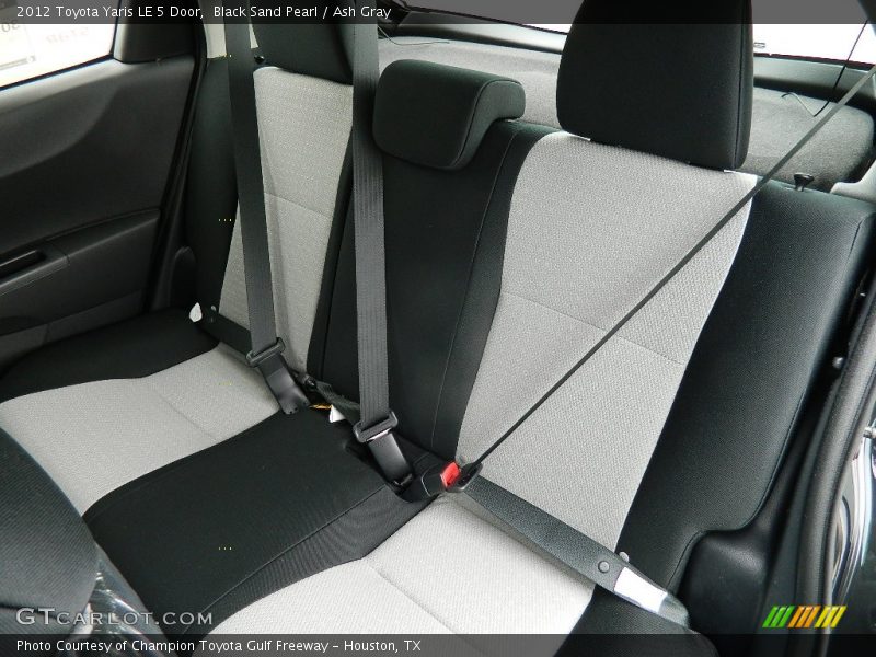  2012 Yaris LE 5 Door Ash Gray Interior