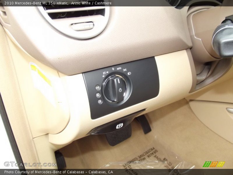 Arctic White / Cashmere 2010 Mercedes-Benz ML 350 4Matic
