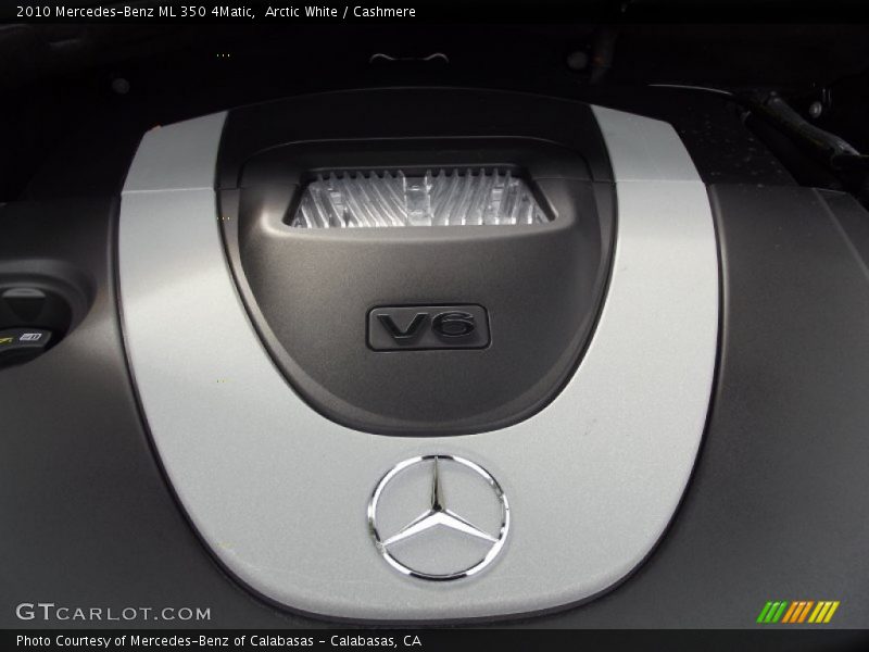 Arctic White / Cashmere 2010 Mercedes-Benz ML 350 4Matic
