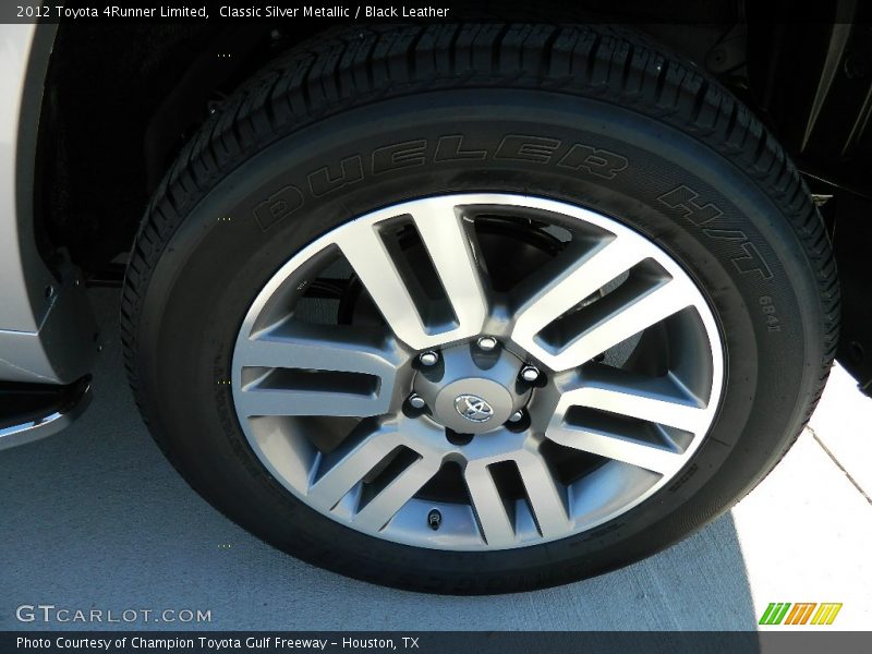 Classic Silver Metallic / Black Leather 2012 Toyota 4Runner Limited