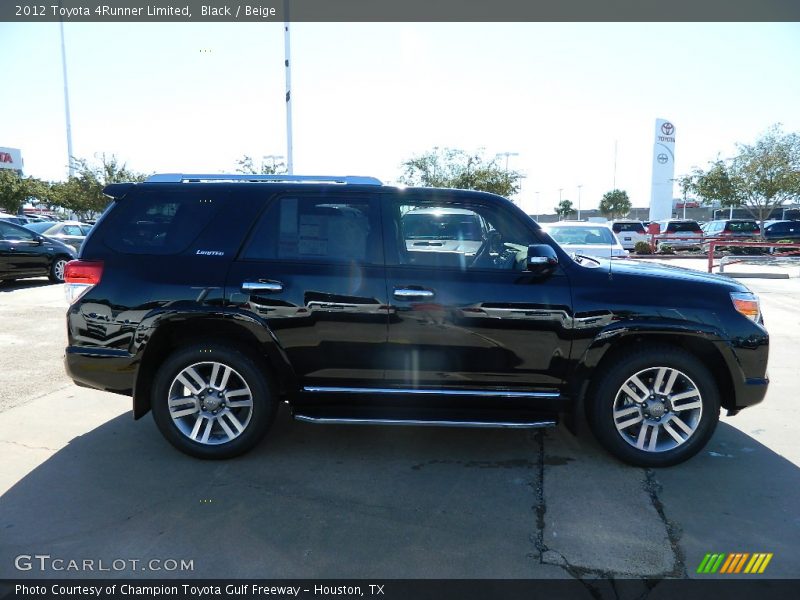 Black / Beige 2012 Toyota 4Runner Limited