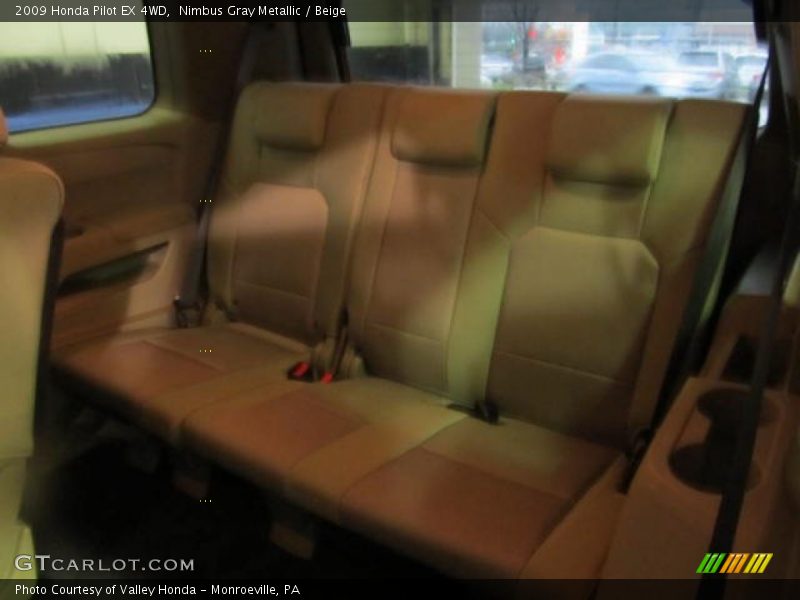 Nimbus Gray Metallic / Beige 2009 Honda Pilot EX 4WD