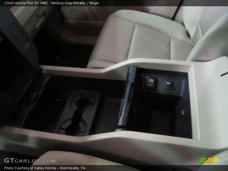 Nimbus Gray Metallic / Beige 2009 Honda Pilot EX 4WD