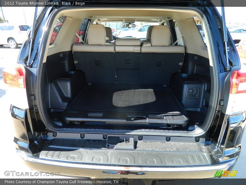 Black / Beige 2012 Toyota 4Runner Limited