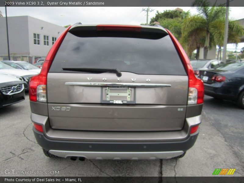 Oyster Grey Metallic / Sandstone 2009 Volvo XC90 3.2