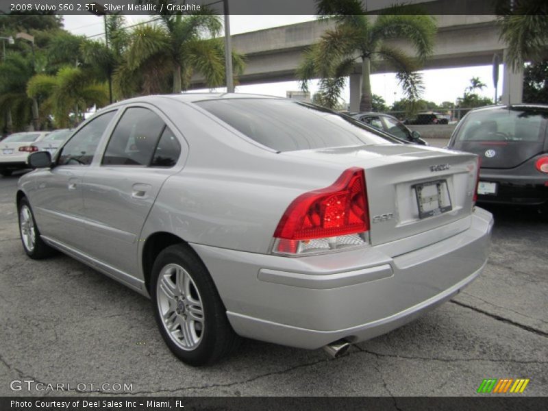 Silver Metallic / Graphite 2008 Volvo S60 2.5T