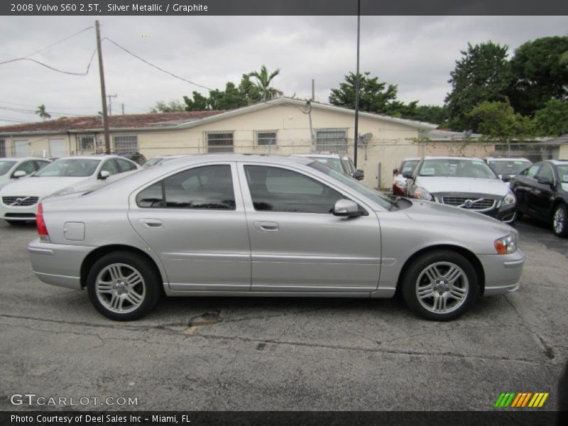Silver Metallic / Graphite 2008 Volvo S60 2.5T