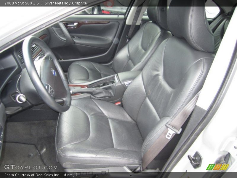 Silver Metallic / Graphite 2008 Volvo S60 2.5T