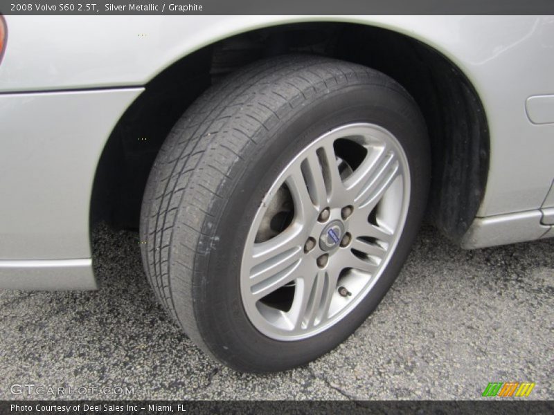 Silver Metallic / Graphite 2008 Volvo S60 2.5T