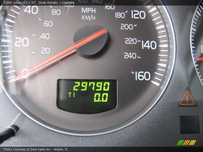Silver Metallic / Graphite 2008 Volvo S60 2.5T
