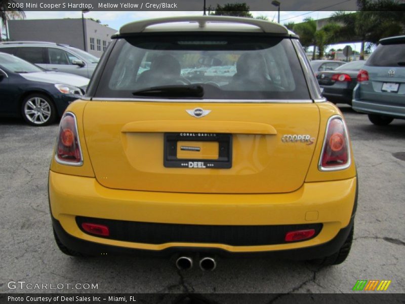 Mellow Yellow / Grey/Black 2008 Mini Cooper S Hardtop