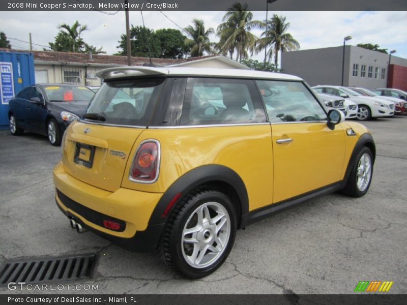 Mellow Yellow / Grey/Black 2008 Mini Cooper S Hardtop