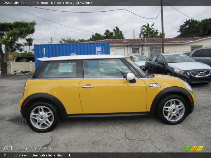 Mellow Yellow / Grey/Black 2008 Mini Cooper S Hardtop