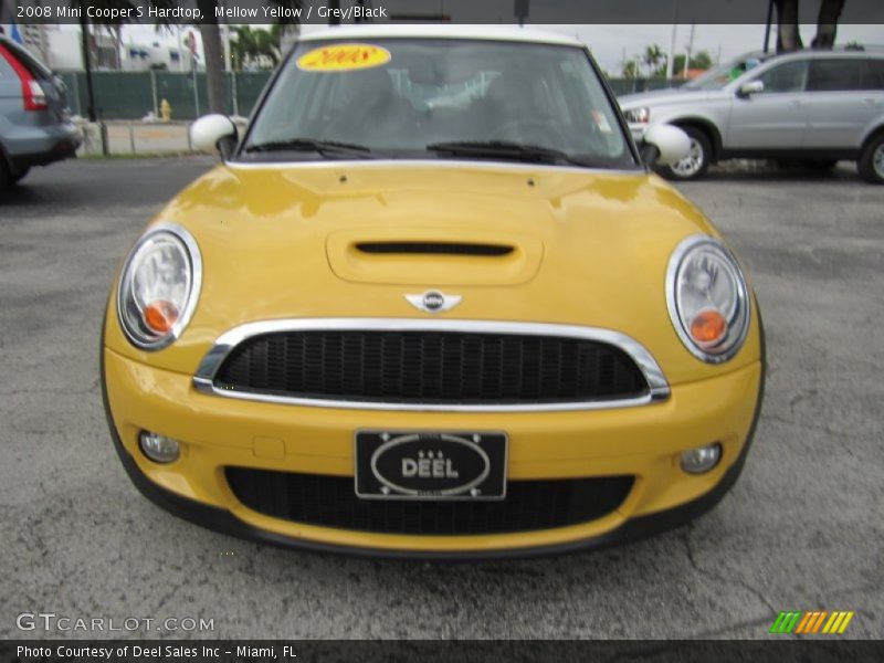 Mellow Yellow / Grey/Black 2008 Mini Cooper S Hardtop