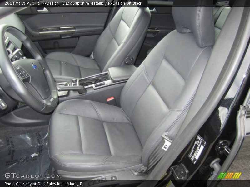  2011 V50 T5 R-Design R-Design Off Black Interior