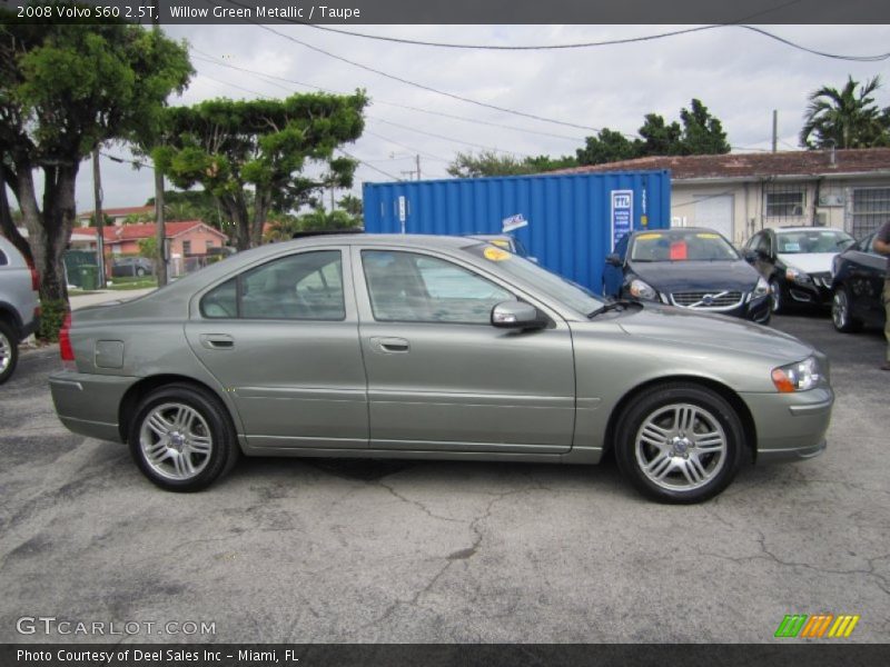 Willow Green Metallic / Taupe 2008 Volvo S60 2.5T