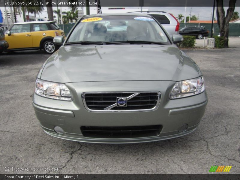 Willow Green Metallic / Taupe 2008 Volvo S60 2.5T