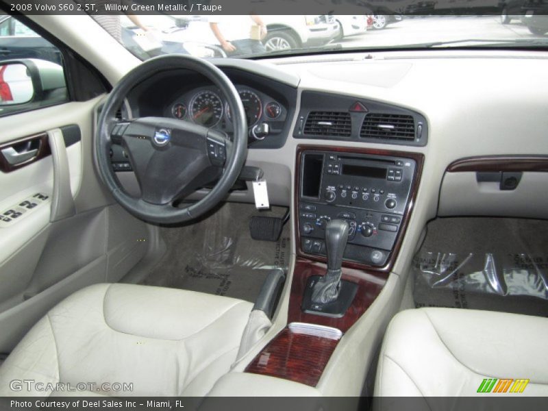 Willow Green Metallic / Taupe 2008 Volvo S60 2.5T